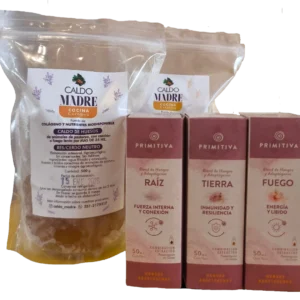 🌿 Combo Caldo Madre + Hongos Adaptógenos Primitiva