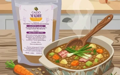 Guiso de Lentejas con Caldo “Salud Pura”