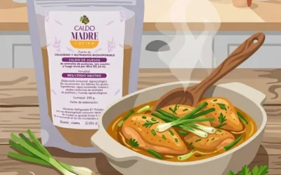 Pollo al Verdeo en Reducción de Caldo