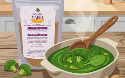 Sopa Détox Verde y Colágeno Caldo Madre